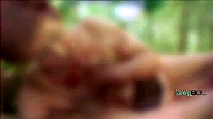 Crazy Redhead Granny's Steamy Outdoor Sex Surprise