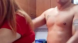 I spot my sexy mother-in-law in the kitchen. Can't resist and fuck her wildly