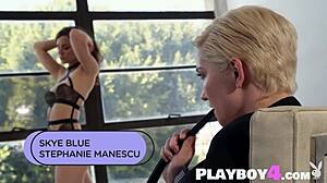 kinky teen skye blue dominates her hot lesbian slave stephanie manescu