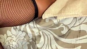 nasty wet nympho barbie charlieplays fingers her shaved pink pussy till squirting orgasm