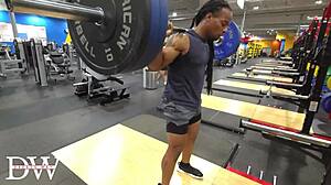 i'm hitting this dreads workout fullbody routine like a beast today