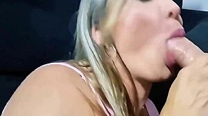 I studied hot classmate's pussy anatomy on my couch up close