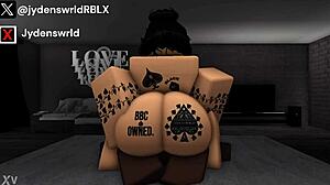 is boss blackmailing your big ass and tits for promotion on his big black cock?