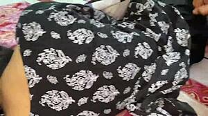 SHARED BED WITH HORNY PUNJABI BHABHI BIG ASS ANAL LICK AND FUCK!