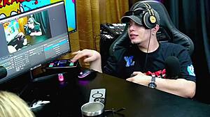 two sexy brazilians grind on podcast flashing pussy and ass leaving ruan speechless