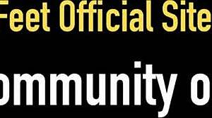 blonde anabelle pync's sexy feet pleasure her milf pussy craving more?