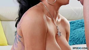 how does romi rain swallow that huge cock balls deep without gagging?