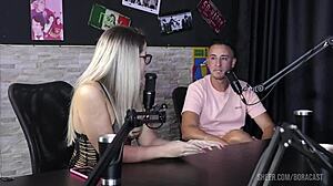 Joice Muller's Sheer Red Lingerie Tease Compilations