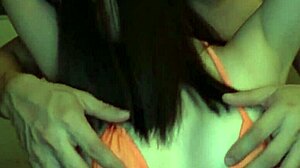 Petite Japanese Babe Rides Hard With Massive Squirting Creampie Climax