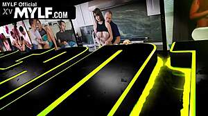 wanna share this freeuse milf getting double penetrated on the restaurant desk?