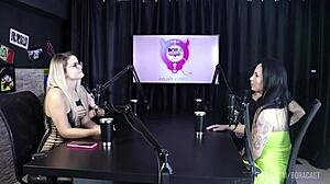 Joice Muller's Sheer Red Lingerie Tease Compilations