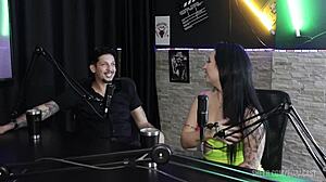 Joice Muller's Sheer Red Lingerie Tease Compilations