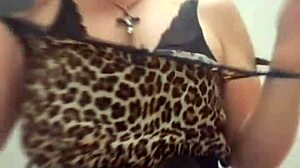 sexy milf mature strips lingerie panties in homemade pov compilation