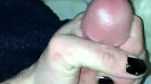 i finally jerked my monster cock to a huge hairy cumshot explosion