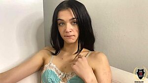 wow rose winters toys her pussy before rome major fucks deep!!