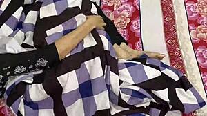 SHARED BED WITH HORNY PUNJABI BHABHI BIG ASS ANAL LICK AND FUCK!