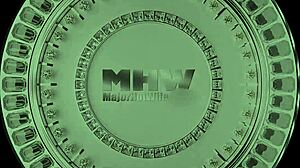 busty cutie hailey rose moans as twat gets licked and fucked deep