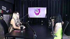 Joice Muller's Sheer Red Lingerie Tease Compilations