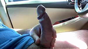 Beach lady edges teasingly in outdoor homemade scene