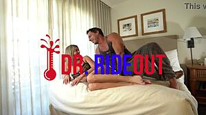 addyson james teases dr rideout amid splashing water park thrills and bends for sneaky rides