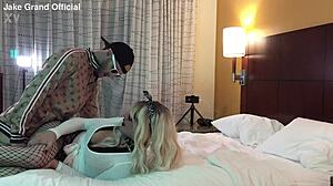 rapper pounds hot blonde trans coed's tight hole hard!