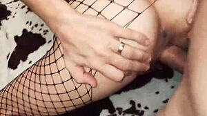 open minded mature couple explores dating adventures together at home