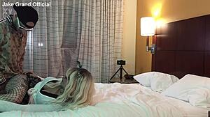 rapper pounds hot blonde trans coed's tight hole hard!