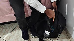 StepMom Catches Me Jerking Forces Her Tight Pussy On My Cock