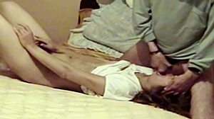 omg my hidden cam catches first stepbro blowjob fuck and creampie inside me