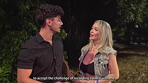 colombian pornstar milf in lingerie convinces stranger to film first pov fuck riding cowgirl