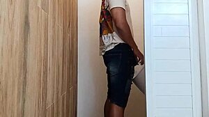 found this public bathroom... now pounding my big ass ebony goddess 🍑💦