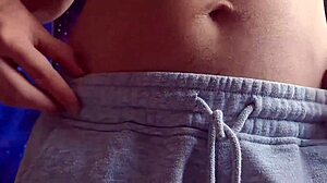 hairy woman with big clit and natural tits explores everything