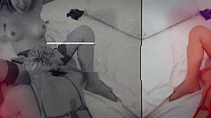 wanna see my asian girlfriend's big ass blonde threesome fuck?