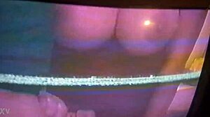 Babe's Massive Big Tits Squeezed in Hard Titty Fuck Action