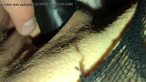 teasing my wigged wife with dildo awaiting shemale threesome fun