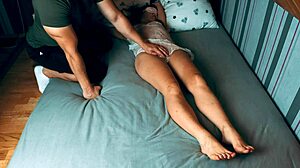 Step mommy hides her whore talents until unexpected bed sex exposes her fully