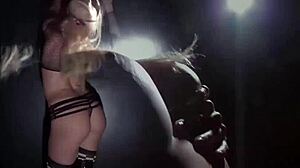 Jon Jon Stretches Stacked Blonde Leya Falcon's Huge Ass To Limits