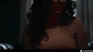 Nerdy girl wanders into ancient blonde vampire's gothic manor and falls under hypnotic spell in hidden chambers