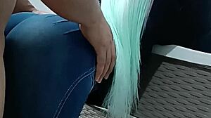 virgin stepdaughter's tight jeans seduce stepdad's throbbing bbc