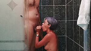 Stepmom Craves My Huge Cock Pounding Her Wet Pussy During Bath Time