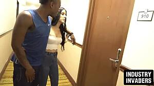 Jessica Jewels Deepthroats Big Black Cock Facial Cumslut Sloppy First Time