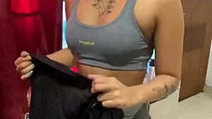 i trained hot with her in park then railed that tight latina ass