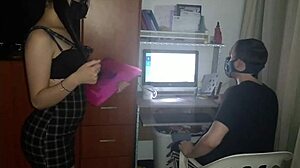 laura tempts boss intimately after job check for better performance