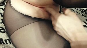 Camel toe tease reveals her amazing tight hot pussy up close