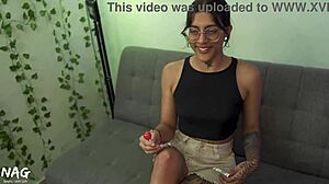 hey i spot this thick czech milf flashing her huge ass at the public park during our casual interview