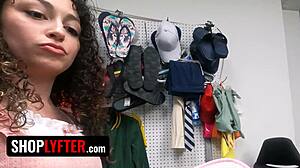 shoplyfter pins pink pussy thief bends her over vibrator lesson no mercy