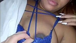 stepmom's pregnant belly swells from latin stud's massive creampie fuck