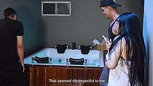 omg i squirt like crazy taking two huge bbc plumbers doggy while hubby's clueless 😩💦 antonella jones