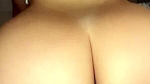 this horny latina plays with her fave dildo till she squirts