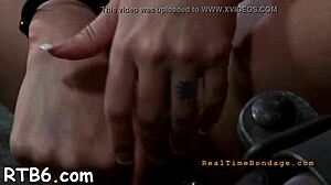 masked beauty forced to lick master's throbbing cock and boots